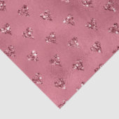 Rode glitter harten tissuepapier (Detail)