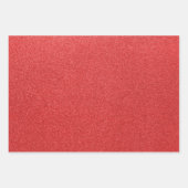 Rode glitter, sprankeling, glitterachtergrond inpakpapier vel (Voorkant 3)