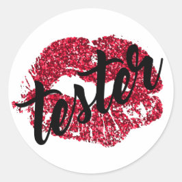 Rode Glitter Tester Labels