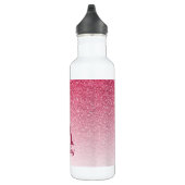 Rode glitter waterfles  (Rechts)