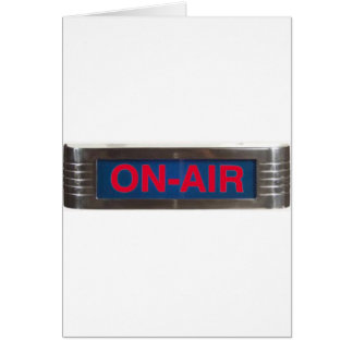 Rode gloed aan boord licht