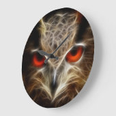 Rode gloeiende ogen grote klok (Hoek)