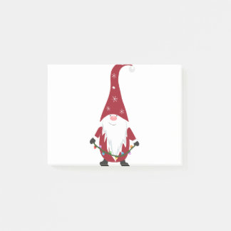 Rode gnome post-it® notes