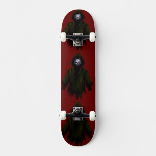 Rode Gotische Monster Horror Donkere Scherp Straat Skateboard