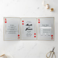 Rode Goud Koning & Koningin van Harten Casino Trou
