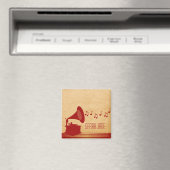 Rode Gramophone Magnet Magneet (Insitu (Vaatwasser))