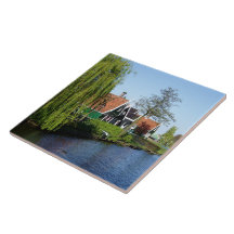 Rode Groen Zaan Schans Nederlandse Timber Houses
