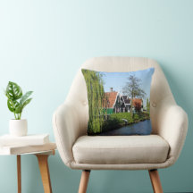 Rode Groen Zaanse Schans Nederlands Timberhuis