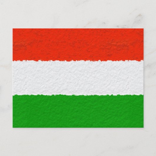 Rode, groene en witte cementstrips feestdagenkaart (Voorkant)