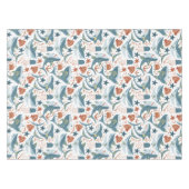 Rode Groene Gele Haai Shell Zeester Kwallen Tafelkleed (Voorkant (Horizontaal))