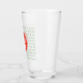 Rode & Groene Kerstboom Glas (Links)