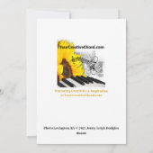 Rode & Groene Kerstkaart (Achterkant)