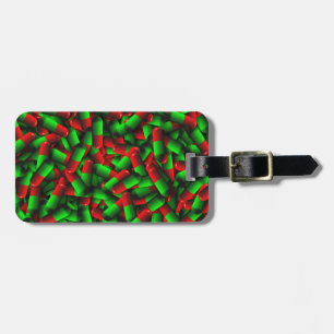 rode groene pillen bagagelabel