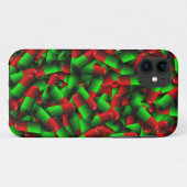 rode groene pillen Case-Mate iPhone case (Achterkant (horizontaal))