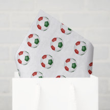 rode groene voetbalpatroon
