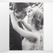 Rode gumnoot eucalyptus bloemen waterverf drieluik programma (Binnenkant midden)