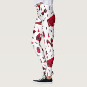 Rode hakken, mode accessoires. leggings (Links)