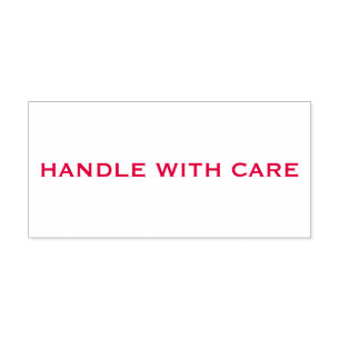 Rode Handle met Zorg Zelfinktende Stempel