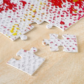 Rode Hart 20 x 20 Puzzel (Zijkant)