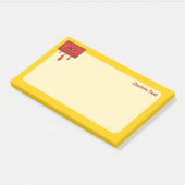 Rode Hart Cassette Post-it® Notes (Schuin)