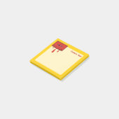 Rode Hart Cassette Post-it® Notes (Schuin)