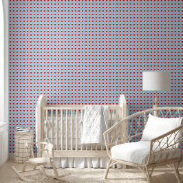 Rode Hart Kinderkamer Behang