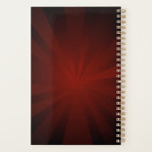 Rode Hart met Gouden Vleugels Planner (Achterkant)