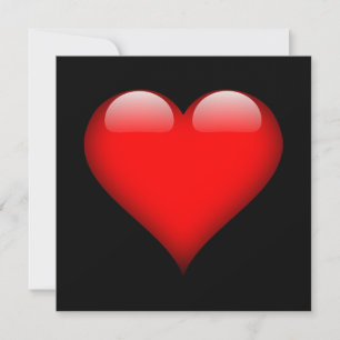 Rode Hart Trendy Liefde Huwelijk