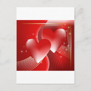 Rode Harten Briefkaart