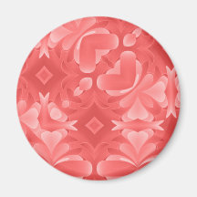 Rode harten en diamanten