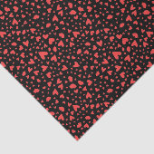 Rode harten en kussens tissuepapier (Detail)