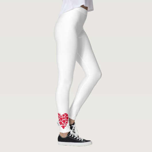 Rode harten, leggings (Rechts)