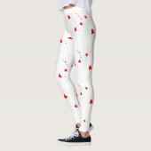 Rode harten leggings (Links)