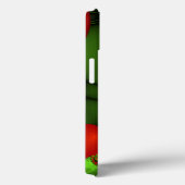 Rode harten limoen groen moderne Abstracte fractal Case-Mate iPhone Case (Achterkant / Rechts)