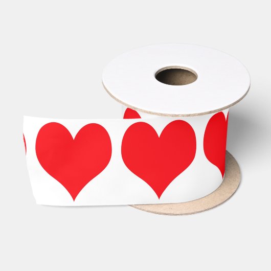 Rode harten lint (Spoel)