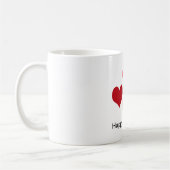 Rode harten Mok (Links)