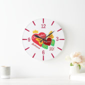 Rode harten, vlinder grote klok (Huis)