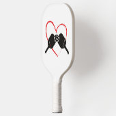 Rode hartskoppadels pickleball paddle (Links)