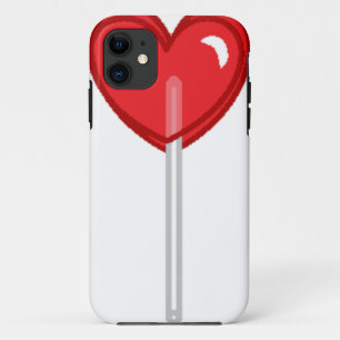 rode hartslag iPhone 11 hoesje