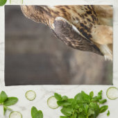 Rode hawk in de Hudson-vallei Theedoek (Gevouwen)