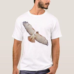 Rode Hawk in vlucht T-shirt