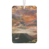 Rode Hawk over de Mesas Air Freshener Luchtverfrisser (Achterkant)