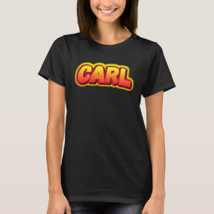 Rode Heet Carl Volwassen Humor T-shirt