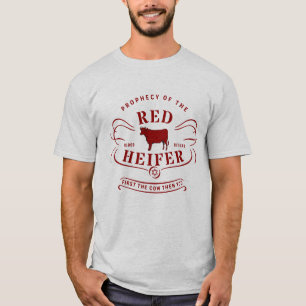 Rode Heifer Profetie Joods Bloed Ritueel T-shirt