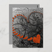 Rode hemdjes briefkaart (Voorkant / Achterkant)