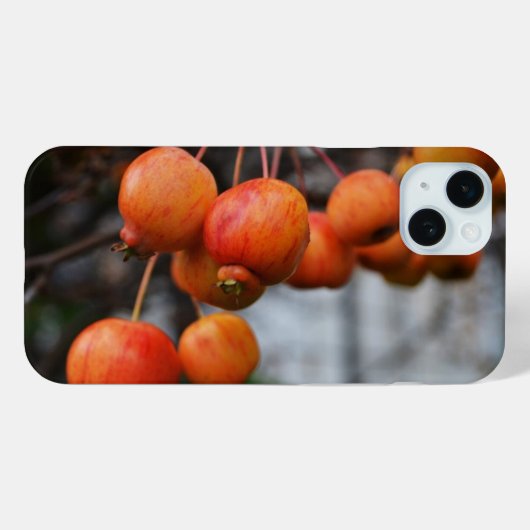 Rode herfstappels Case-Mate iPhone case (Achterkant (horizontaal))