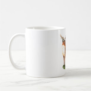 Rode Herten Vos Koffiemok