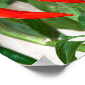 Rode hete peper poster (Hoek)