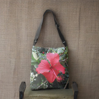 Rode Hibiscus Tas