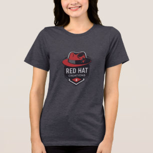 Rode Hoed Creations Grafisch T-Shirt